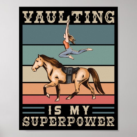 Paardenrennen is mijn Superpower Poster (Voorkant)
