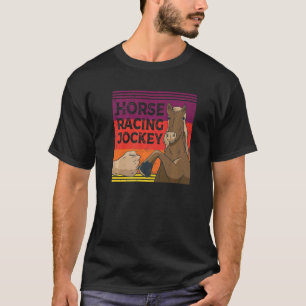 Paardenrennen Jockey Paarden Race Renner T-shirt