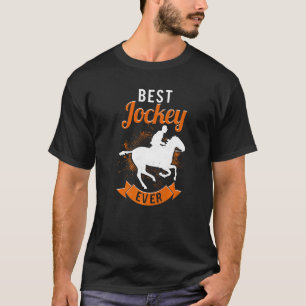 Paardenrennen Jockey Paardrijden Vat Renster T-shirt