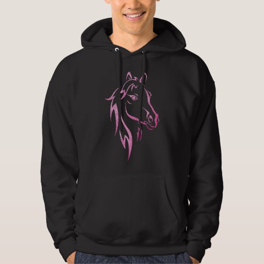 Paardenrennen Kinderen Hoodie (Voorkant)