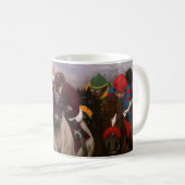Paardenrennen Koffiemok (Voorkant rechts)