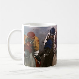 Paardenrennen Koffiemok