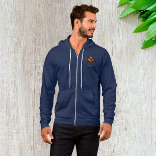 Paardenrennen Mannen jas Hoodie