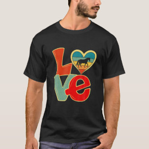 paardenrennen met verdringingsproblemen Vale T-shirt