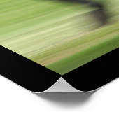 Paardenrennen Poster (Hoek)