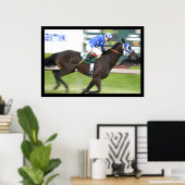 Paardenrennen Poster (Thuiskantoor)