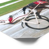 paardenrennen poster (Hoek)