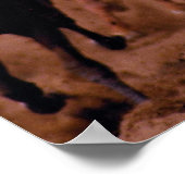 Paardenrennen Poster (Hoek)