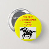paardenrennen ronde button 5,7 cm (Voorkant /achterkant)