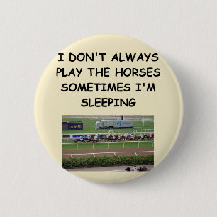 paardenrennen ronde button 5,7 cm