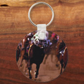 Paardenrennen Sleutelhanger (Voorkant)