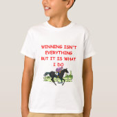 paardenrennen t-shirt (Voorkant)