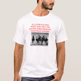 paardenrennen t-shirt