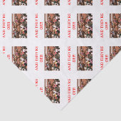 paardenrennen tissuepapier (Detail)