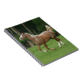 Paardenrennen van Appaloosa Notitieboek (Rechterzijde)