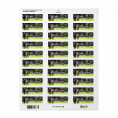 Paardenrennen veld Mailing Labels (Full Sheet)