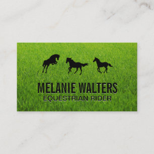 paardenrennen visitekaartje