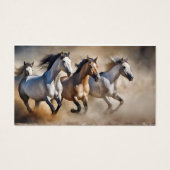 Paardenrennen Visitekaartje (Voorkant)