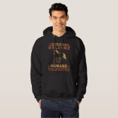 Paardenrennen WelkomMensen verdraagzaam Hoodie (Voorkant volledig)