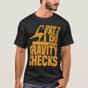 Paardenrennen willekeurige zwaartekracht controlee t-shirt