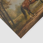 Paardenrenner 1 Decoupage Papier (Detail)