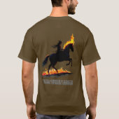 Paardenrenner minnaar t-shirt (Achterkant)