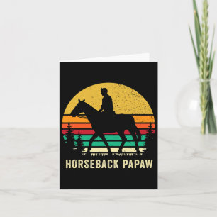 Paardenrenner Papaw Paardrijden Paard Terug Gran Kaart