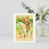 Paardenrijder Briefkaart (Staand voorkant)