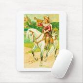 Paardenrijder Muismat (Met muis)