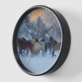 Paardenrit in de winter op Hideout Ranch (Hoek)
