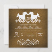 Paardenroemeense staartschar kaart (Voorkant)