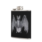 -paardenroestvrijstalen vinylkolf heupfles (Links)