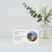 PaardenRomance Visitekaartje (Staand voorkant)