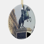 Paardenruis van koning Louis XIV (1816-22) (bro Keramisch Ornament (Rechts)