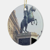 Paardenruis van koning Louis XIV (1816-22) (bro Keramisch Ornament (Links)