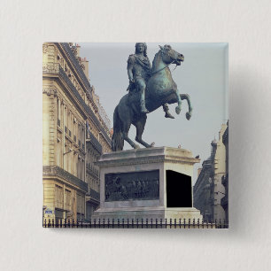 Paardenruis van koning Louis XIV (1816-22) (bro Vierkante Button 5,1 Cm