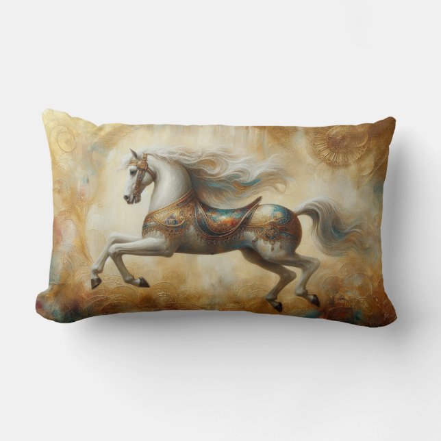 paardenruiterkussen kussen (Voorkant)
