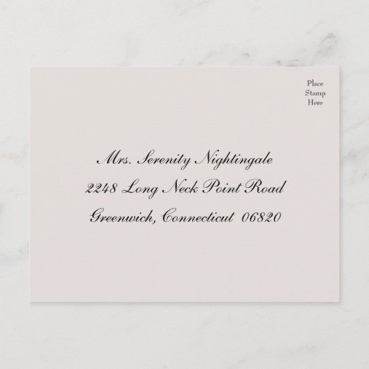Paardenrustiek Western land Elegante bruiloft RSVP Uitnodiging Briefkaart (Achterkant)