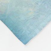 Paardenschaal, scheuren en sneeuwschilderijen fleece deken (Hoek)