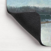 Paardenschaal, scheuren en sneeuwschilderijen muismat (Hoek)