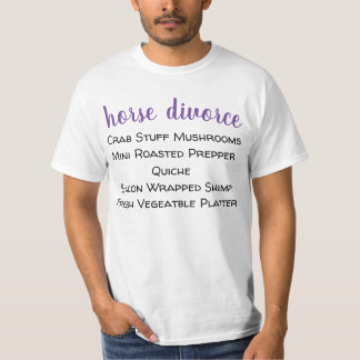 paardenscheiding t-shirt