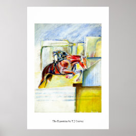 paardenschilderij poster