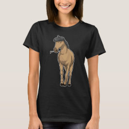 Paardenschilderpenseel T-shirt
