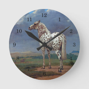 Paardenschilfering van Appaloosa Ronde Klok