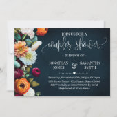 Paardenschoeisel Wijnmarinescheepsbruinbruiloft Kaart (Voorkant)