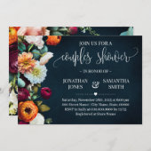 Paardenschoeisel Wijnmarinescheepsbruinbruiloft Kaart (Voorkant / Achterkant)