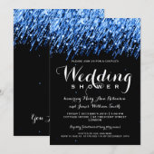 Paardenschoen met vuurstaar "Sapphire Blue" Kaart (Voorkant / Achterkant)