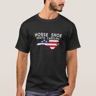 Paardenschoen North Carolina USA Staat Amerika Rei T-shirt