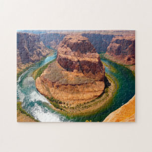 Paardenschoenbocht Colorado Rivier Arizona. Legpuzzel