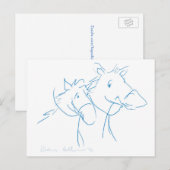 Paardenschok Briefkaart (Voorkant / Achterkant)